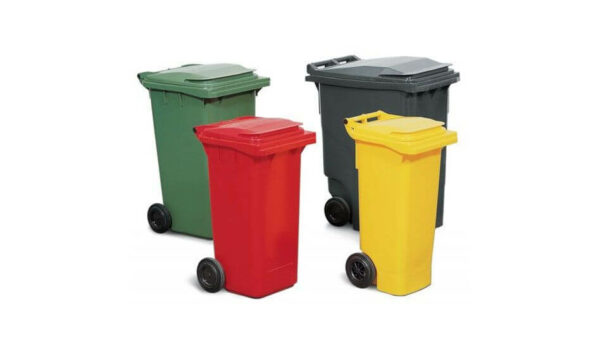 wheelie bins