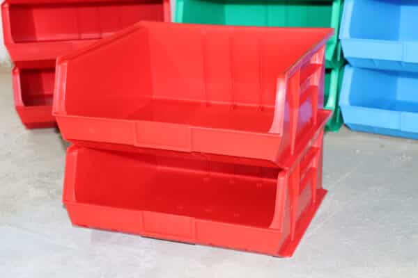 Red Storage bin