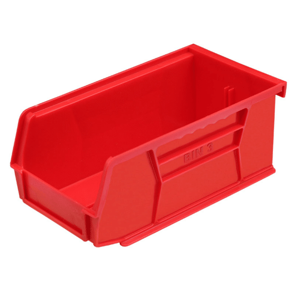 Red Storage bin size 3