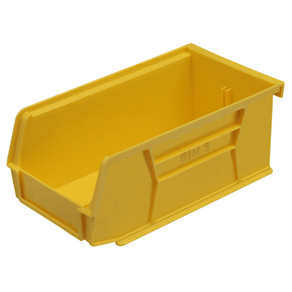 Yellow Storage bin size 3