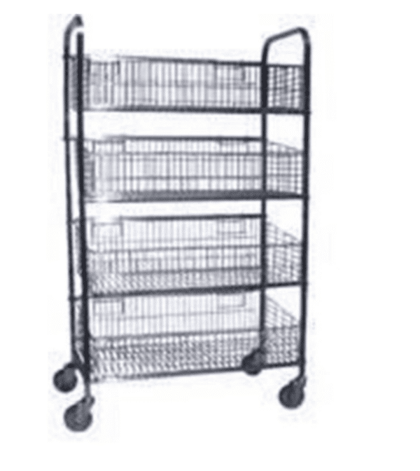 4 tier bread trolley - Shop Accessories - Shopping Equipment Store Front