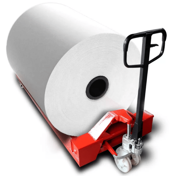 Paper roll pallet jack