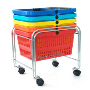 Shopping Baskets and Stands