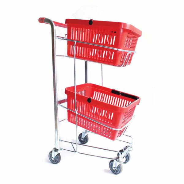 Supermarket shopping trolley