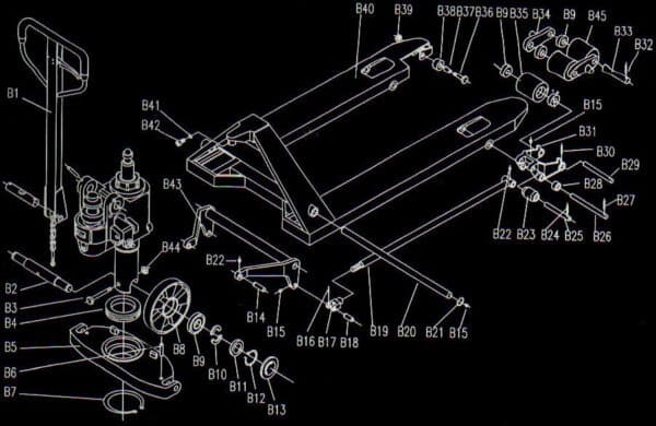 2023 CBY Frame diagram