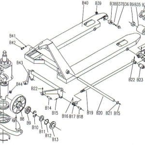 Pallet Jack Diagram